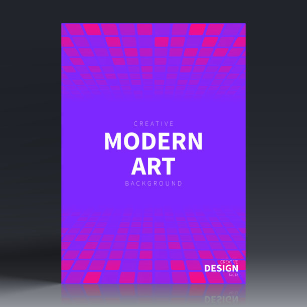 宣传册模板排版，紫色封面设计，商业年报，传单，杂志图片下载