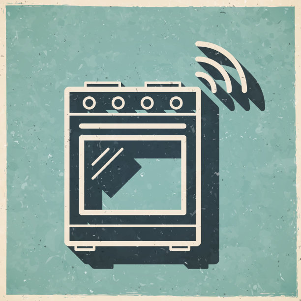 聪明的范围。图标复古复古风格-旧纹理纸图片下载