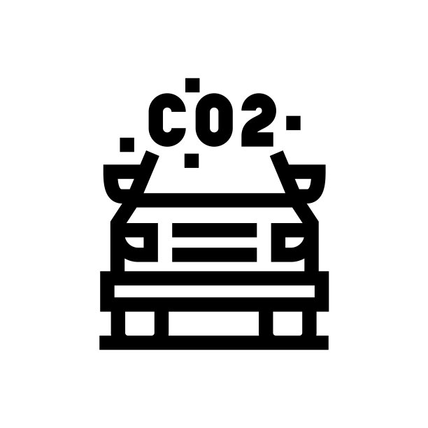 污染线图标，设计，像素完美，可编辑笔触。标志、标志、符号。汽车污染，空气污染，烟雾，废气。图片下载