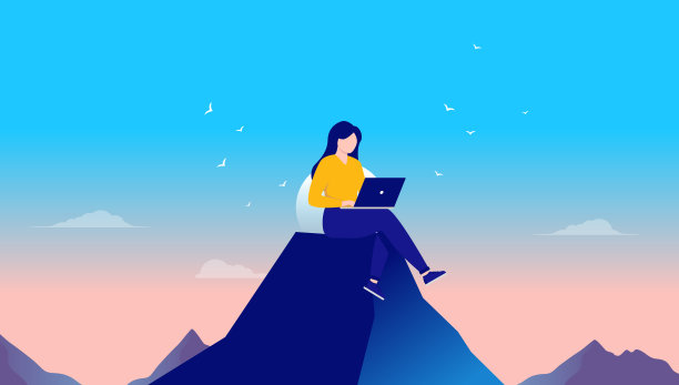 工作自由图片下载