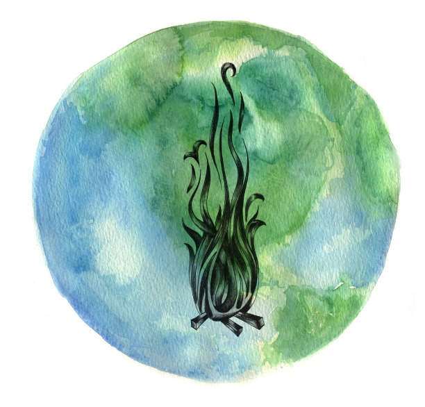 行星之火，古地球图片下载