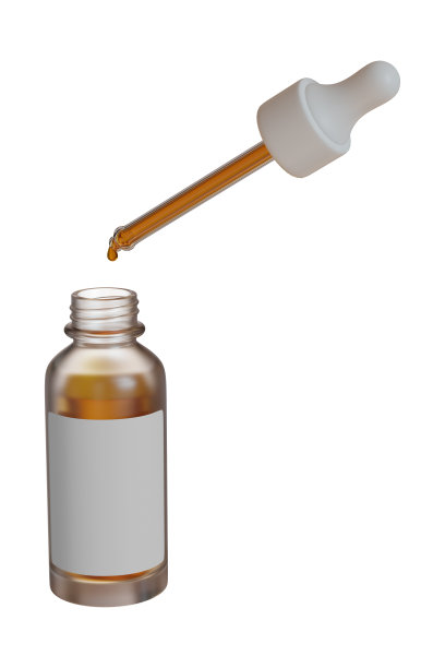 3d渲染滴瓶和水滴图片下载