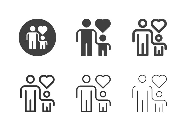 家庭情人图标-多系列图片下载