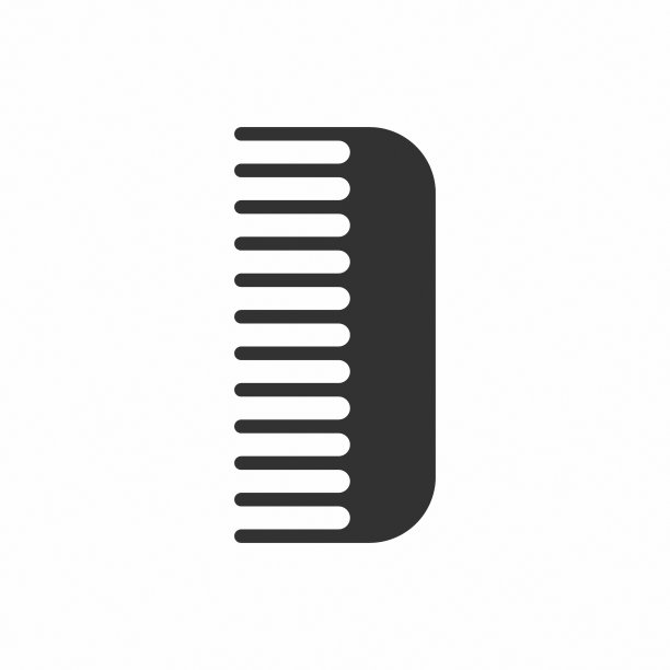 梳字形矢量图标隔离。梳股票矢量图标的网页，移动应用程序和ui设计图片下载