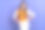 照片的黑发年轻的小女生手腰摆模特看起来空的空间梦想孤立在紫色的背景图片下载