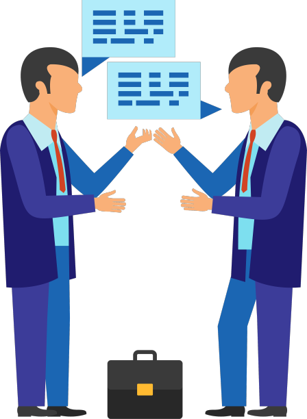 苦苦挣扎的商业对手图标图片下载