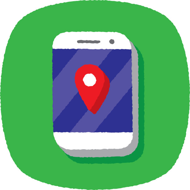 智能手机GPS涂鸦图片下载