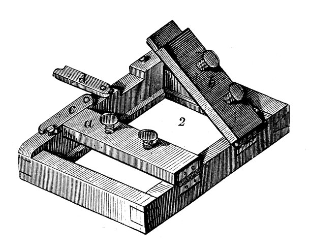 古董插画、物理原理与实验、光学:摄影图片下载