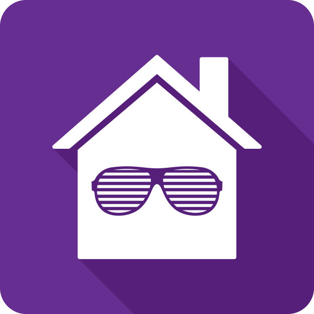 家庭聚会眼镜图标剪影图片下载