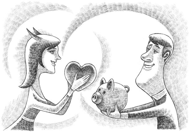 书呆子抱着储蓄罐，遇见画心的恶女图片下载