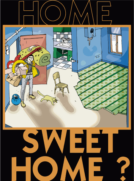 单身年轻人搬家图片下载