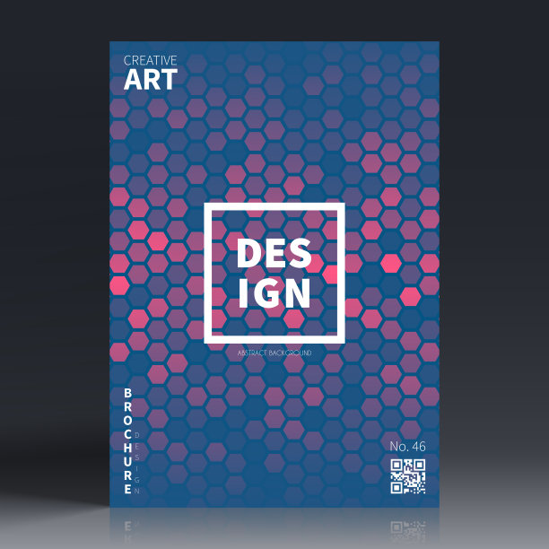 宣传册模板排版，粉色封面设计，商业年报，传单，杂志图片下载