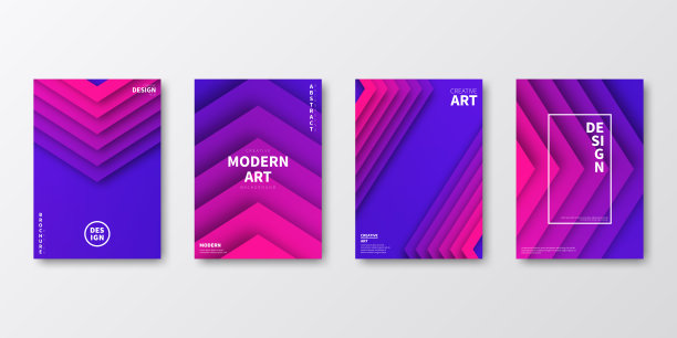 宣传册模板排版，粉色封面设计，商业年报，传单，杂志图片下载