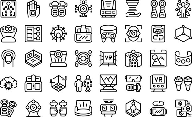 体感游戏图标合集（VR）图片下载