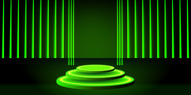 t台或台座全黑，用于产品展示，照片奢华，优雅，男士在低光下的黑暗，化妆品LED霓虹灯图片下载