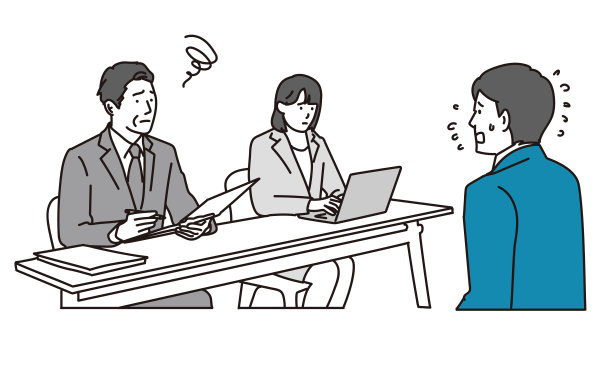 求职时让你在面试中感到紧张图片下载