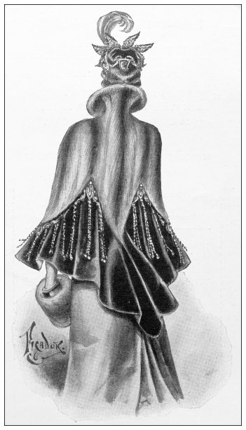 来自英国杂志的古董图片:时尚模特图片下载