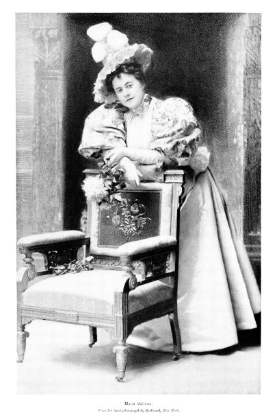 玛丽·瓦洛肖像，美国女演员，19-20世纪图片下载