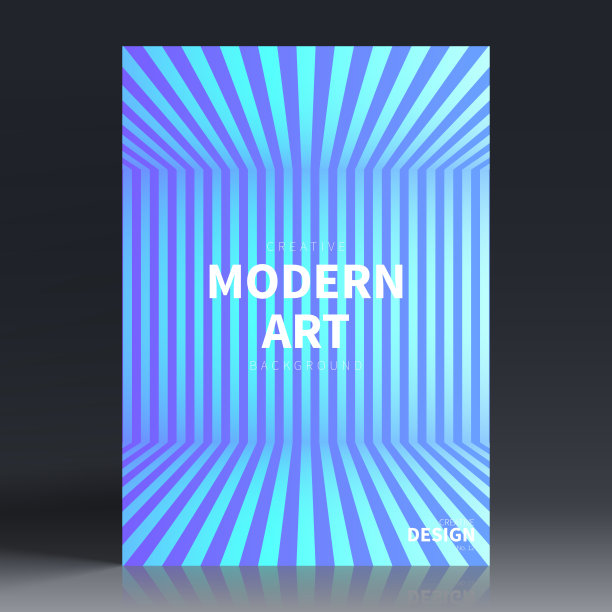 宣传册模板排版，蓝色封面设计，商业年报，传单，杂志图片下载