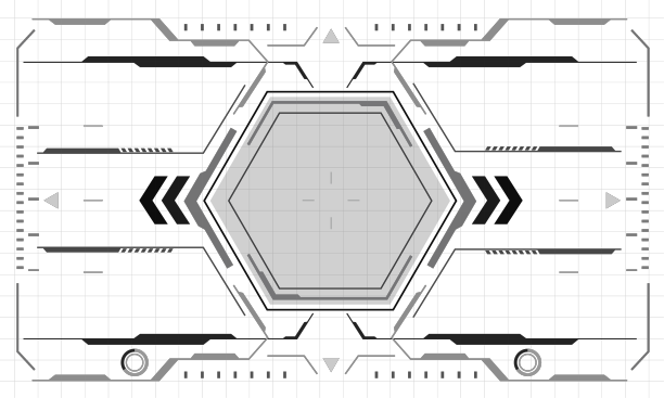 Hud科幻界面屏幕单色视图图片下载