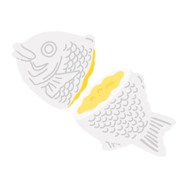 手绘白蛋奶太烧彩色插图。图片下载