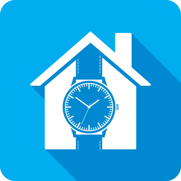 House Watch图标剪影图片下载