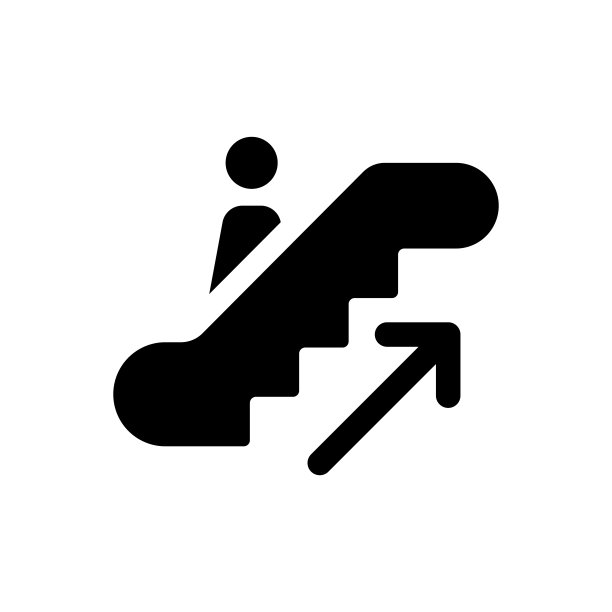 自动扶梯的图标图片下载