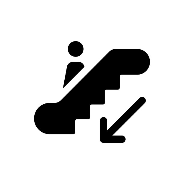 自动扶梯的图标图片下载