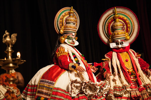 卡塔卡里各种神圣人物的姿势图片下载