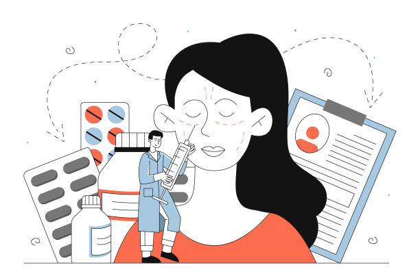 轮廓整形矢量线的概念图片下载