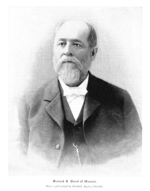 理查德·帕克斯·布兰德肖像，19-20世纪美国历史上的美国参议员图片下载