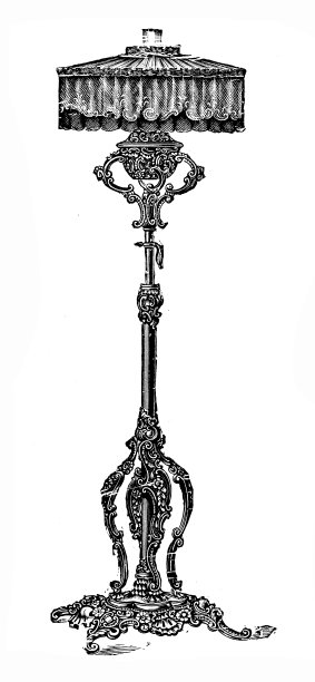 来自英国杂志《灯》的古董图片图片下载