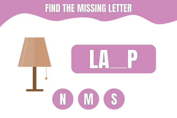 找到丢失的信。工作表的设计。图片下载