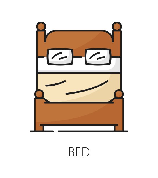 床上家具图标，居室室内家居图片下载