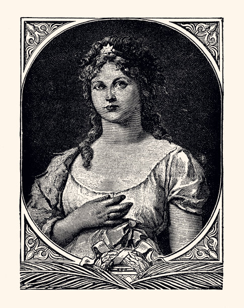 普鲁士女王路易丝1776-1810。
(XXXL带许多细节)19世纪图片下载