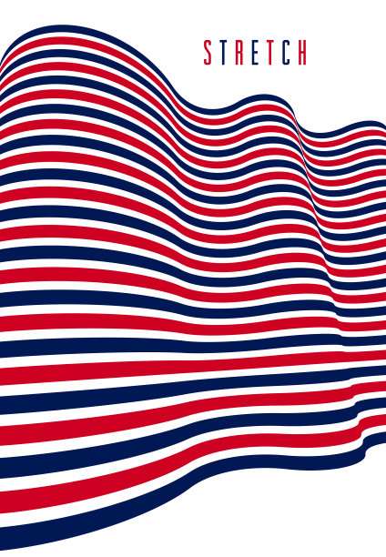 几何背景与最小的平行3D线矢量抽象插图，维度设计酷元素，时髦的风格布局的广告海报横幅和封面。图片下载