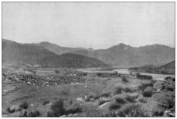 来自英国杂志的古董图片:印度边境，潘杰科拉图片下载