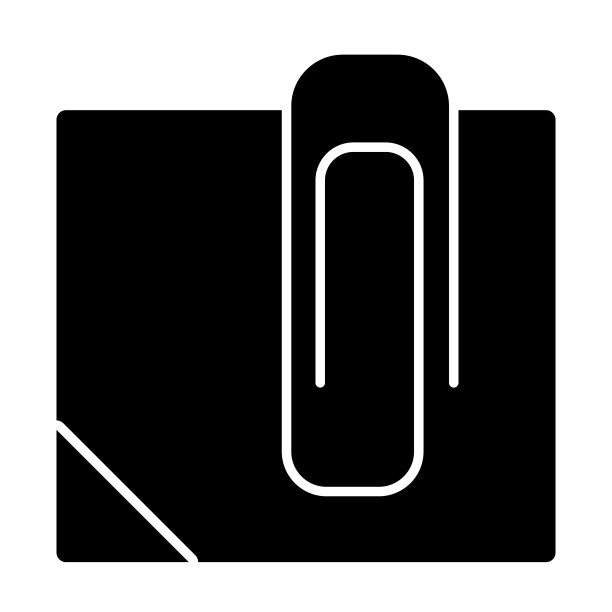 图钉便签贴纸，文具用品图标图片下载