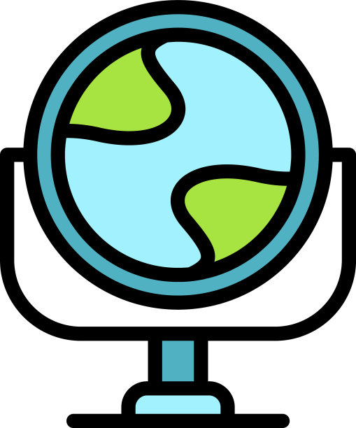 学校地球仪图标图片下载