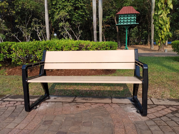 照片与花园椅子对象图片下载