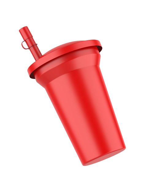 空白塑料小杯玻璃杯。图片下载