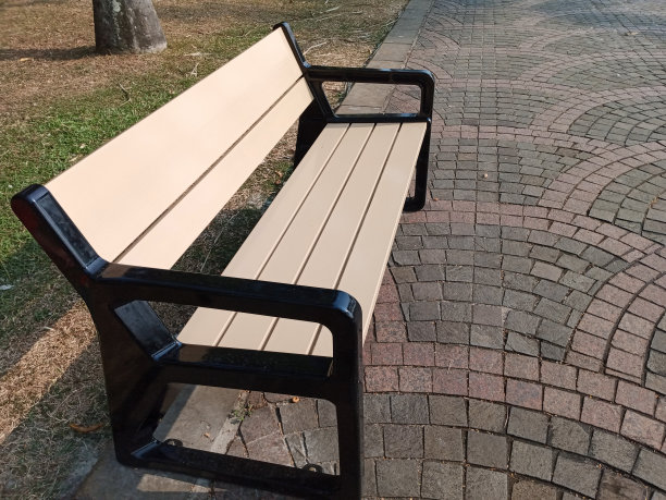 照片与花园椅子对象图片下载