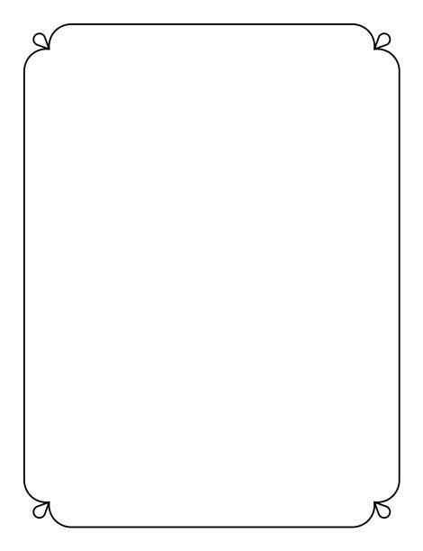 矢量垂直边框图片下载