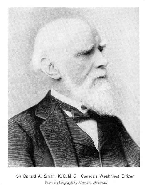 唐纳德·亚历山大·史密斯，肖像照，加拿大蒙特利尔银行行长，19-20世纪加拿大和北美历史图片下载