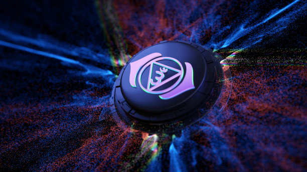 抽象背景脉轮Ajna图片下载