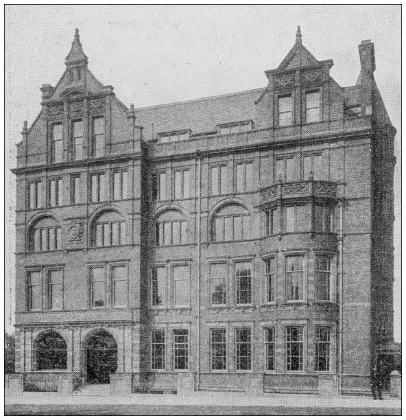 来自英国杂志的古董图片:詹纳研究所，预防医学，切尔西图片下载