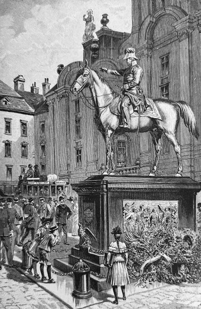 维也纳，拉德茨基纪念碑图片下载