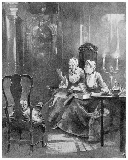 来自英国杂志的古董图片图片下载