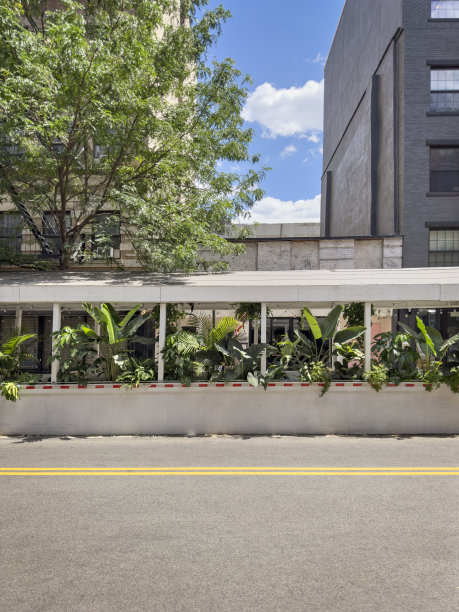 餐厅的户外用餐区图片下载