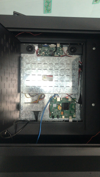 广告牌上的电视模块图片下载